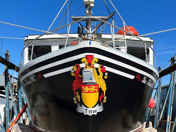 Commercial truck wrap graphics