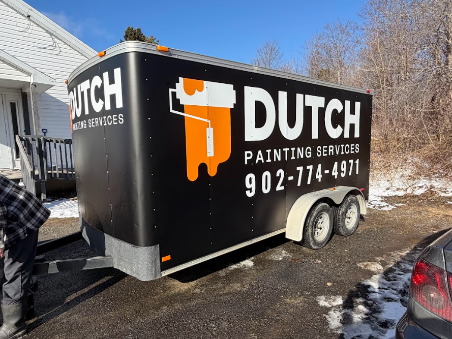 Dutch Painting Services trailer wrap