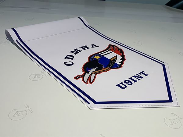 Wide format outdoor signage print