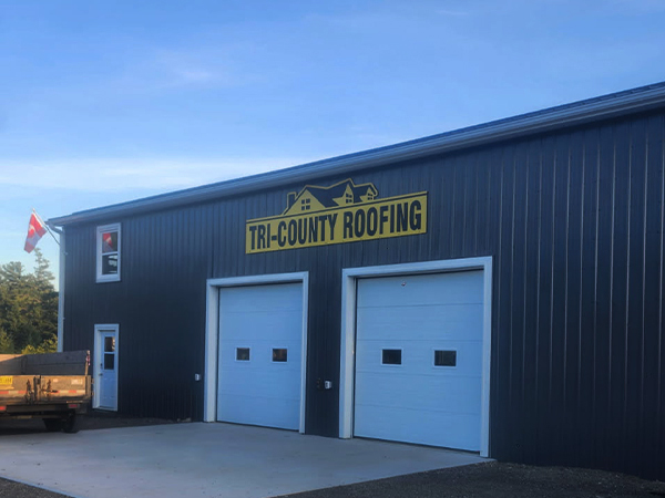 CNC-routed custom shaped business sign