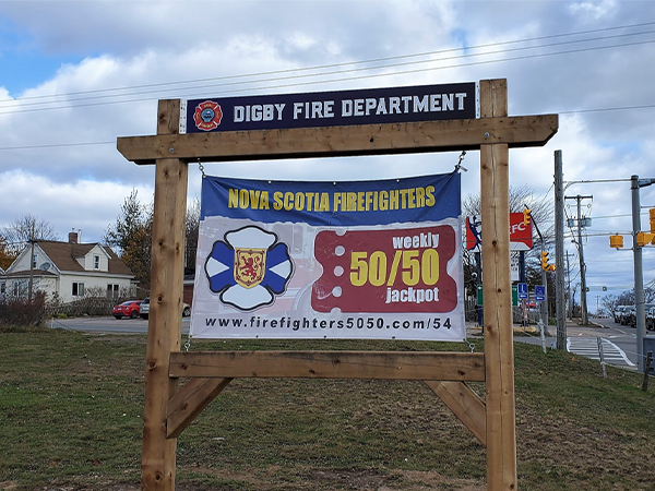 Custom event signage and pop-up display